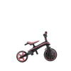 Globber Explorer Trike Foldable - детский трехколесный складной велосипед с родительской ручкой 4в1 • Розовый