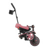 Globber Explorer Trike Foldable - детский трехколесный складной велосипед с родительской ручкой 4в1 • Розовый