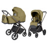 Carrello Ultra F CRL-6556 - дитяча коляска 2в1, люлька складається разом із рамою • Clover Green