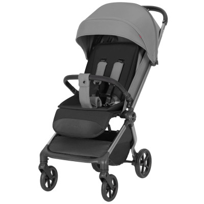 Carrello Atom M CRL-5527 - прогулянкова коляска з автоматичним складанням, компактний візок • Alloy Grey 2026