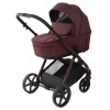Adamex Sigma Natura - детская коляска 2в1, панорамная вентиляция в люльке, телескопическая ручка • 18 Ruby