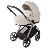 Adamex Sigma Natura - детская коляска 2в1, панорамная вентиляция в люльке, телескопическая ручка • 3 Vanilla
