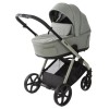 Adamex Sigma Natura - детская коляска 2в1, панорамная вентиляция в люльке, телескопическая ручка • 7 Salvia
