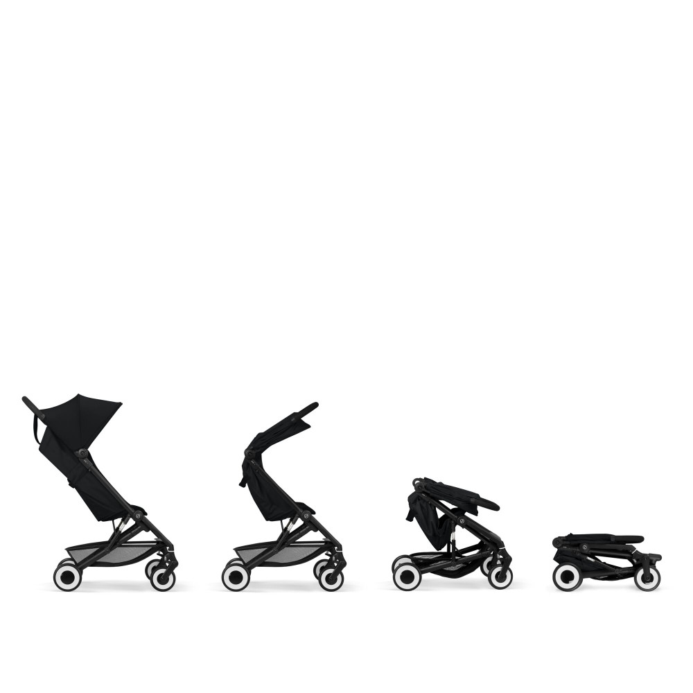 Cybex Agis - компактная прогулочная коляска для путешествий • Magic Black Cybex Agis - компактная прогулочная коляска для путешествий • Magic Black
