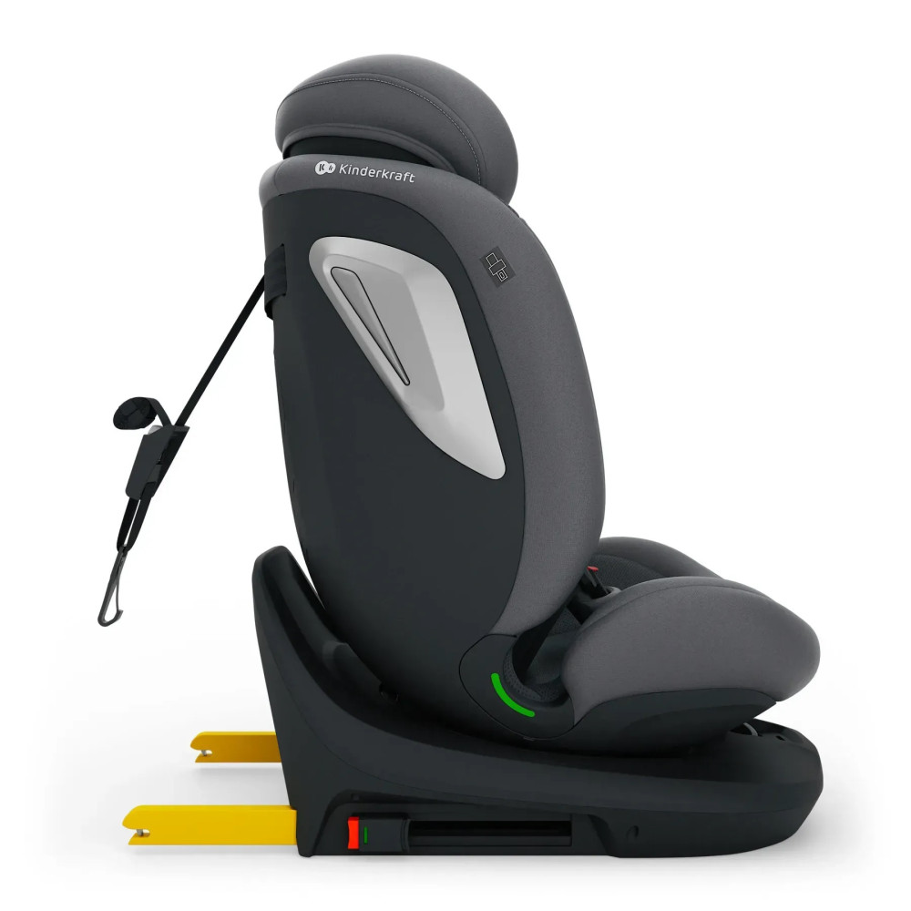 Kinderkraft i-Grow 2 Plus i-Size - поворотне автокрісло для дітей (0-12 років / 40-150 см) • Grey (KCIGRO02GRYPL00) Kinderkraft i-Grow 2 Plus i-Size - поворотне автокрісло для дітей (0-12 років / 40-150 см) • Grey (KCIGRO02GRYPL00)