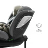 Kinderkraft i-Grow 2 Plus i-Size - поворотне автокрісло для дітей (0-12 років / 40-150 см) • Grey (KCIGRO02GRYPL00)