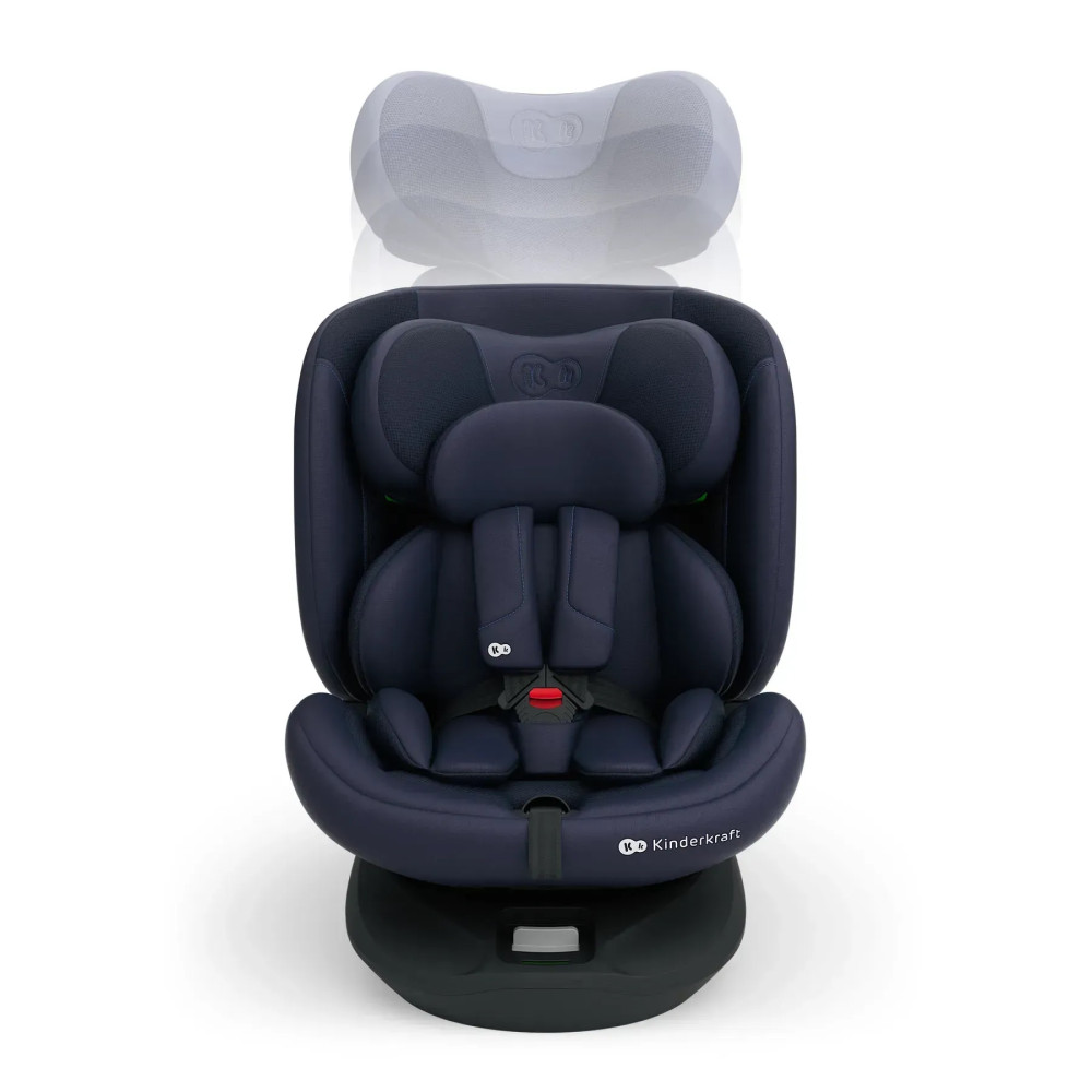 Kinderkraft i-Grow 2 Plus i-Size - поворотное автокресло для детей (0-12 лет / 40-150 см) • Navy (KCIGRO02NAVPL00) Kinderkraft i-Grow 2 Plus i-Size - поворотное автокресло для детей (0-12 лет / 40-150 см) • Navy (KCIGRO02NAVPL00)
