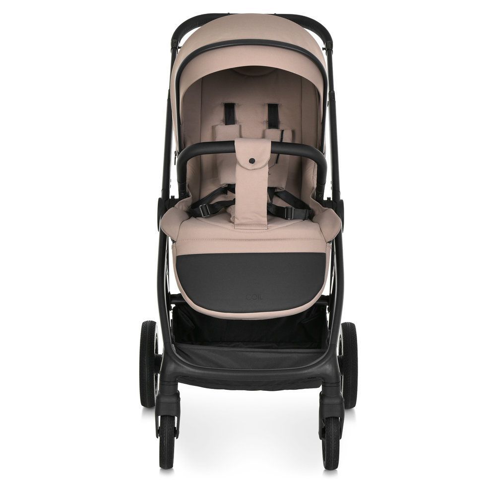 El Camino Coil ME 1190 - дитячий візок 2в1, універсальна коляска • Affogato Beige El Camino Coil ME 1190 - дитячий візок 2в1, універсальна коляска • Affogato Beige