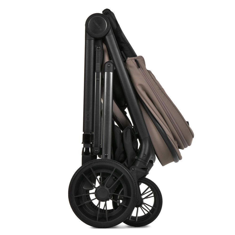 El Camino Coil ME 1190 - дитячий візок 2в1, універсальна коляска • Affogato Beige El Camino Coil ME 1190 - дитячий візок 2в1, універсальна коляска • Affogato Beige