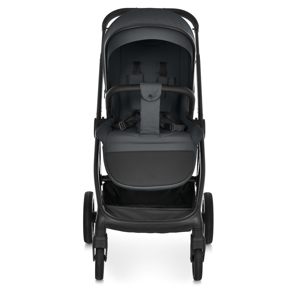 El Camino Coil ME 1190 - дитячий візок 2в1, універсальна коляска • Black