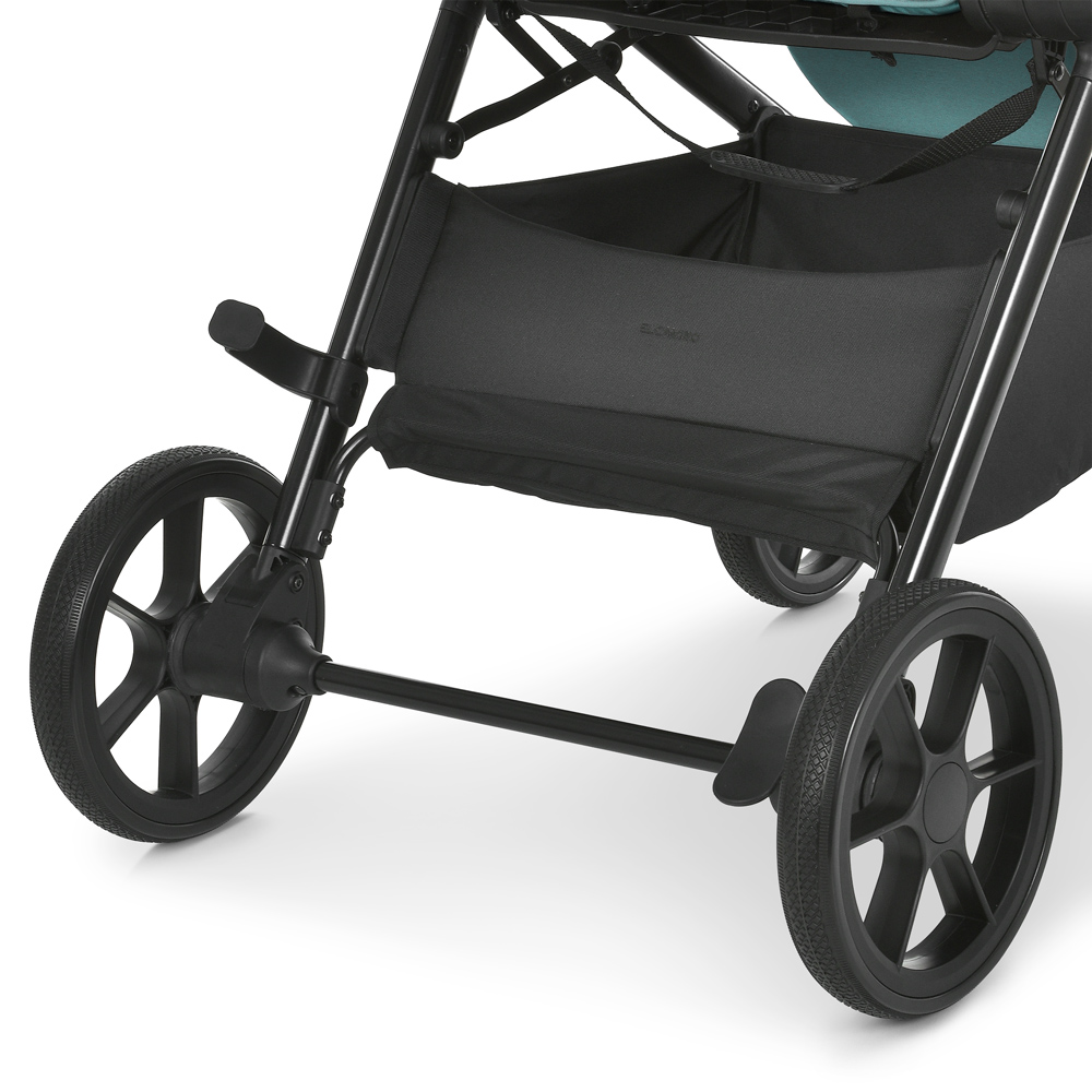 El Camino Chloe ME 1191 - прогулянкова коляска з реверсивним блоком, регульована батьківська ручка • Emerald Green El Camino Chloe ME 1191 - прогулянкова коляска з реверсивним блоком, регульована батьківська ручка • Emerald Green
