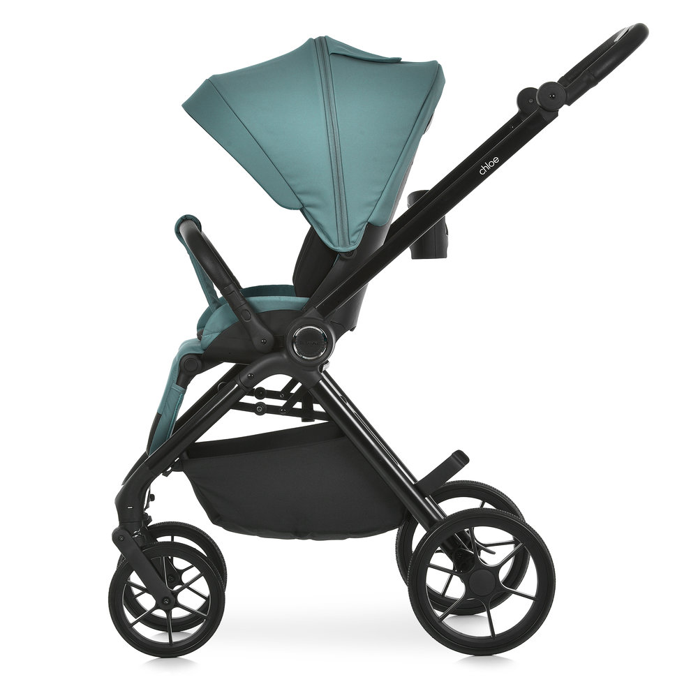 El Camino Chloe ME 1191 - прогулянкова коляска з реверсивним блоком, регульована батьківська ручка • Emerald Green El Camino Chloe ME 1191 - прогулянкова коляска з реверсивним блоком, регульована батьківська ручка • Emerald Green