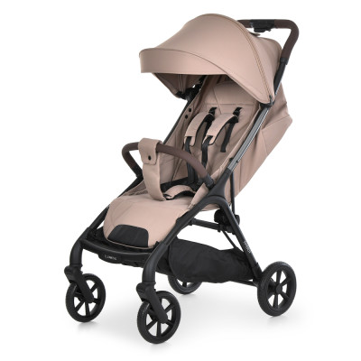 El Camino Amber ME 1227 - прогулочная коляска, защита от сползания • Nougat Beige