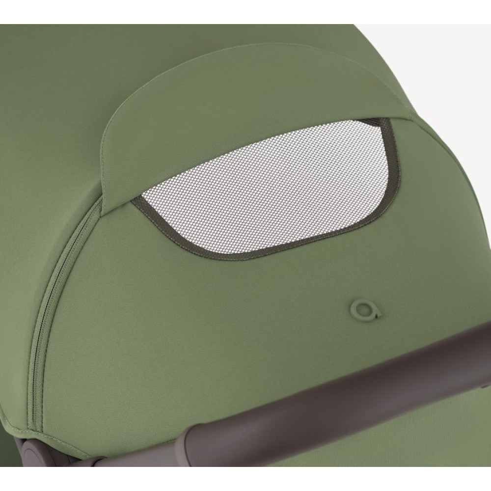Anex Air-Q - легкий прогулянковий візок, прогулянкова коляска для подорожей, розмір ручної поклажі, компактне складання • Pistache