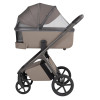 Carrello Vector CRL-6552 - легка дитяча коляска 2в1 з регулюванням висоти люльки та прогулянкового сидіння • Cashmere Beige