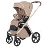 Carrello Vector CRL-6550 - легкая детская коляска 2в1 с регулировкой высоты люльки и прогулочного сиденья • Walnut Beige