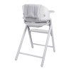 Carrello Tenero CRL-9507 - стульчик для кормления 3в1, шезлонг для новорожденного • Atlantis Grey