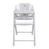 Carrello Tenero CRL-9507 - стульчик для кормления 3в1, шезлонг для новорожденного • Atlantis Grey
