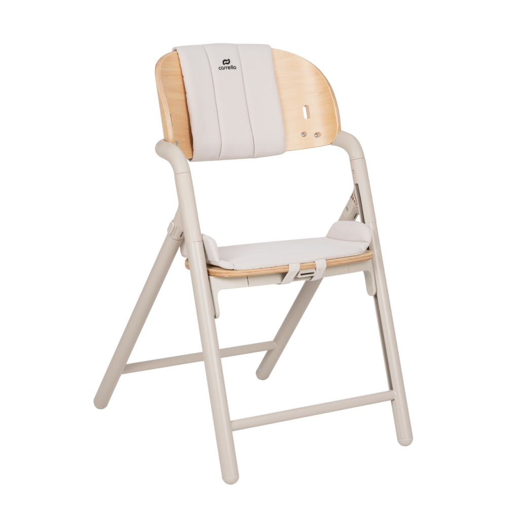 Carrello Tenero CRL-9507 - стільчик для годування 3в1, шезлонг для немовля • Olympus Beige Wooden Carrello Tenero CRL-9507 - стільчик для годування 3в1, шезлонг для немовля • Olympus Beige Wooden
