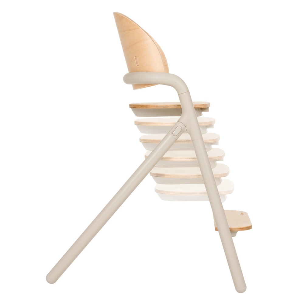 Carrello Tenero CRL-9507 - стільчик для годування 3в1, шезлонг для немовля • Olympus Beige Wooden Carrello Tenero CRL-9507 - стільчик для годування 3в1, шезлонг для немовля • Olympus Beige Wooden