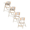 Carrello Tenero CRL-9507 - стільчик для годування 3в1, шезлонг для немовля • Olympus Beige Wooden