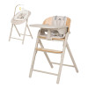 Carrello Tenero CRL-9507 - стільчик для годування 3в1, шезлонг для немовля • Olympus Beige Wooden
