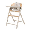 Carrello Tenero CRL-9507 - стільчик для годування 3в1, шезлонг для немовля • Olympus Beige Wooden
