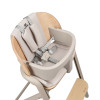 Carrello Tenero CRL-9507 - стільчик для годування 3в1, шезлонг для немовля • Olympus Beige Wooden