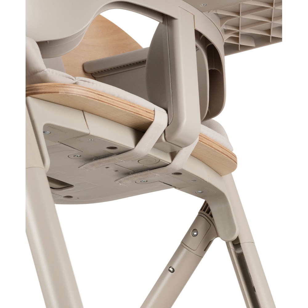 Carrello Tenero CRL-9507 - стільчик для годування 3в1, шезлонг для немовля • Olympus Beige Wooden Carrello Tenero CRL-9507 - стільчик для годування 3в1, шезлонг для немовля • Olympus Beige Wooden