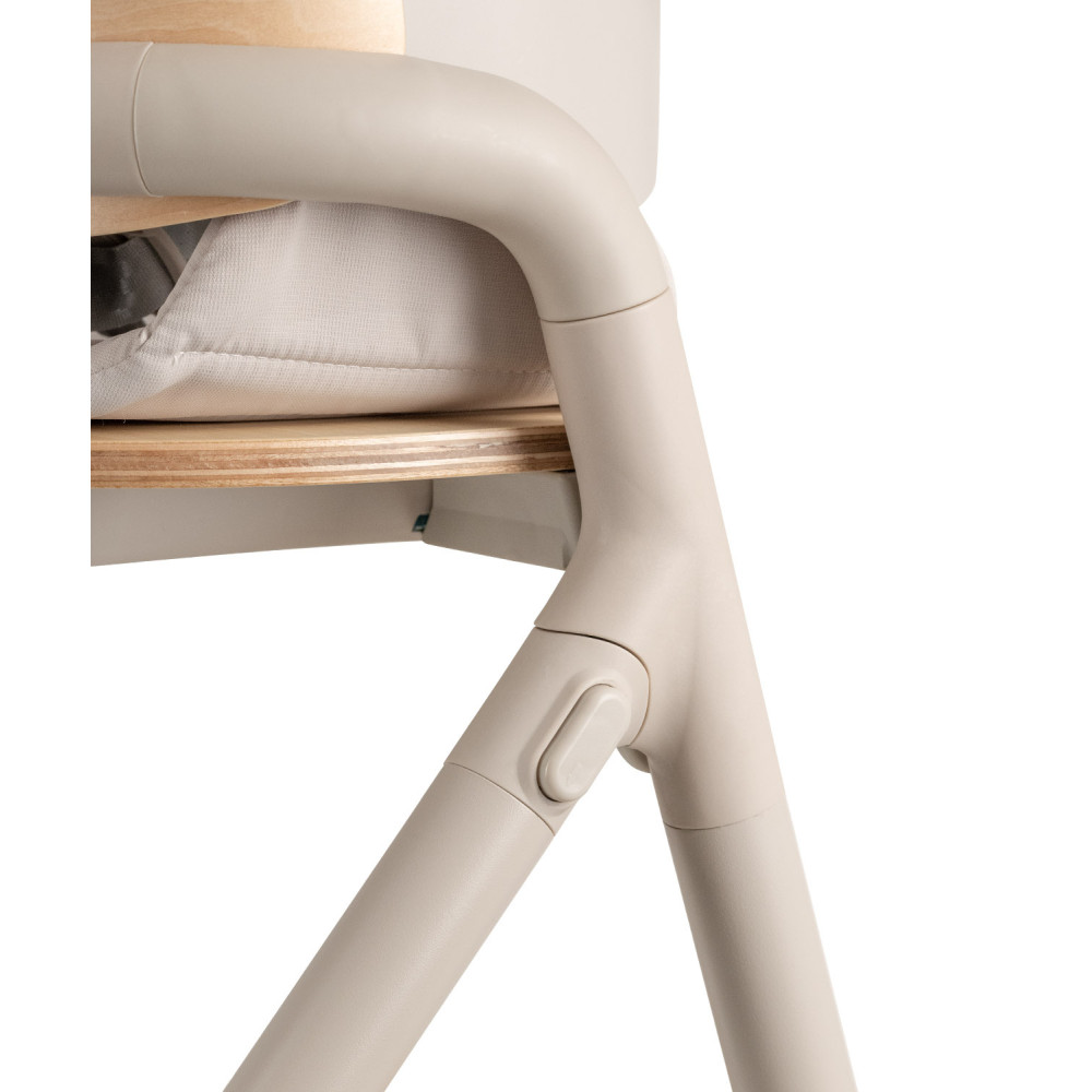 Carrello Tenero CRL-9507 - стільчик для годування 3в1, шезлонг для немовля • Olympus Beige Wooden Carrello Tenero CRL-9507 - стільчик для годування 3в1, шезлонг для немовля • Olympus Beige Wooden