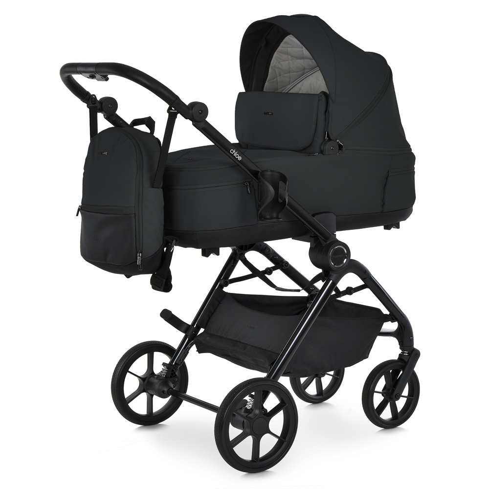 El Camino Chloe ME 1191-1 - дитячий візок 2в1, універсальна коляска • Black