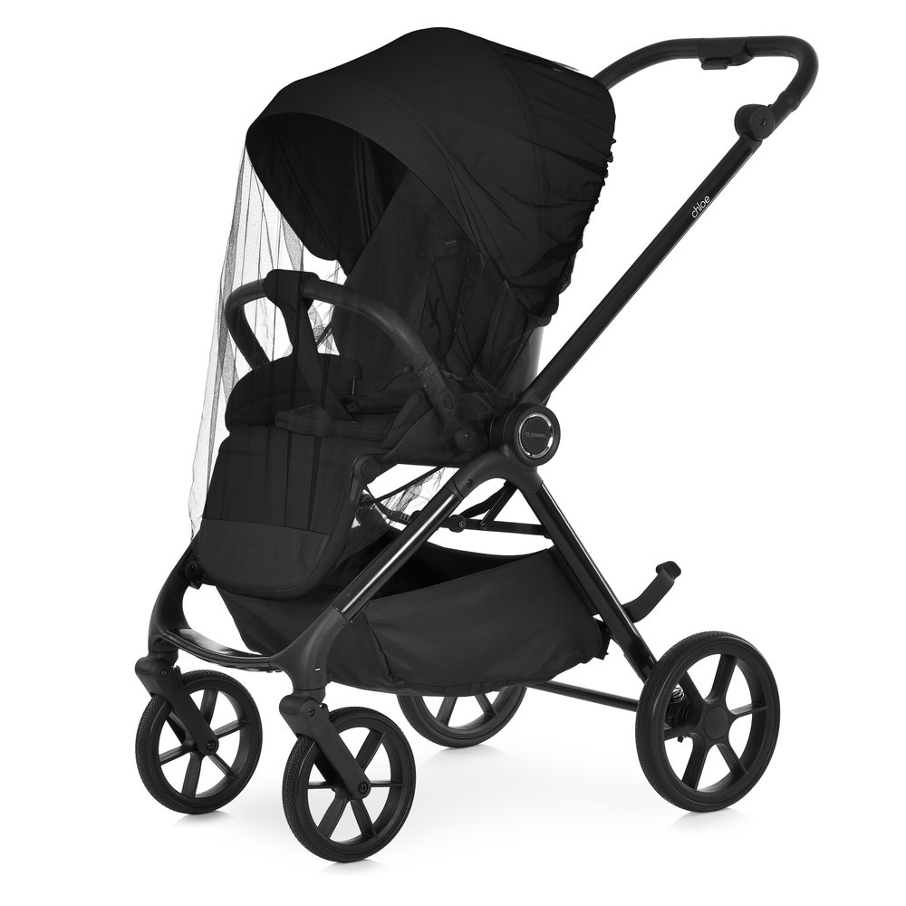 El Camino Chloe ME 1191-1 - дитячий візок 2в1, універсальна коляска • Black
