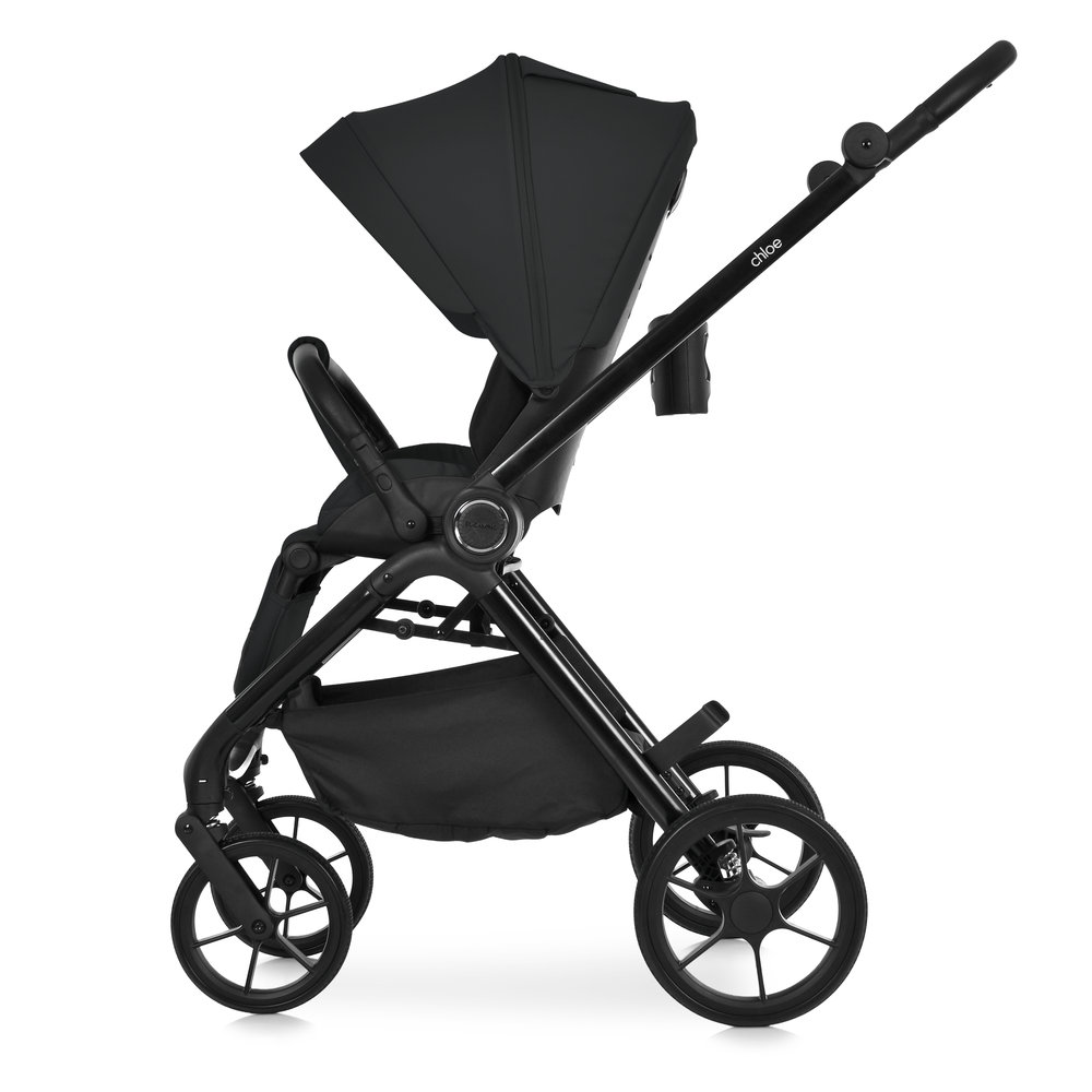 El Camino Chloe ME 1191-1 - дитячий візок 2в1, універсальна коляска • Black