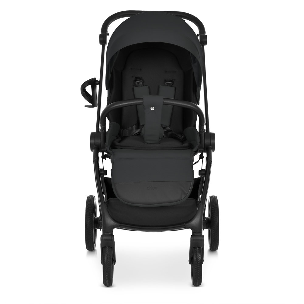 El Camino Chloe ME 1191-1 - дитячий візок 2в1, універсальна коляска • Black