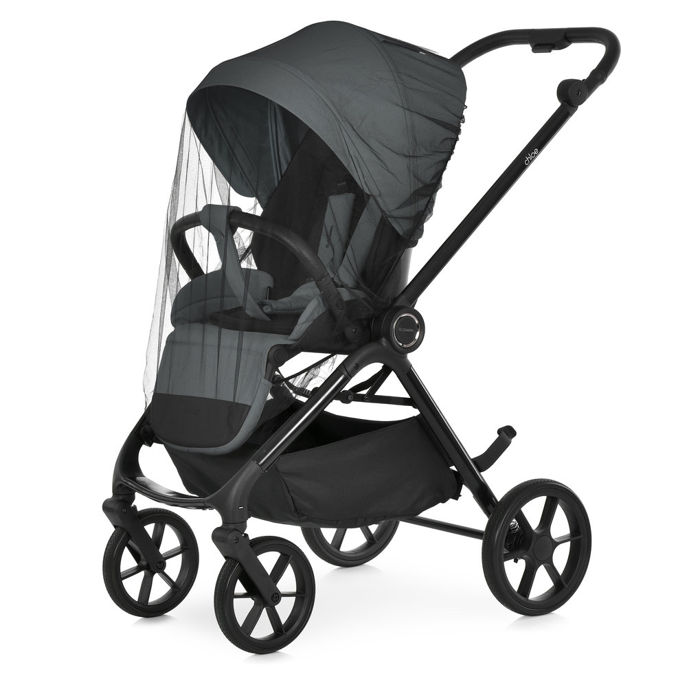 El Camino Chloe ME 1191-1 - дитячий візок 2в1, універсальна коляска • Magnet Gray