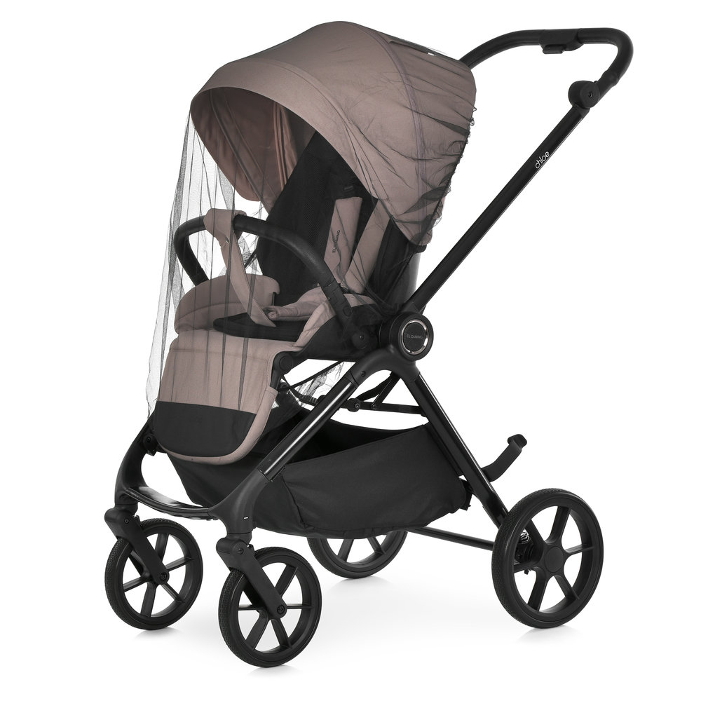 El Camino Chloe ME 1191-1 - дитячий візок 2в1, універсальна коляска • Nougat Beige El Camino Chloe ME 1191-1 - дитячий візок 2в1, універсальна коляска • Nougat Beige