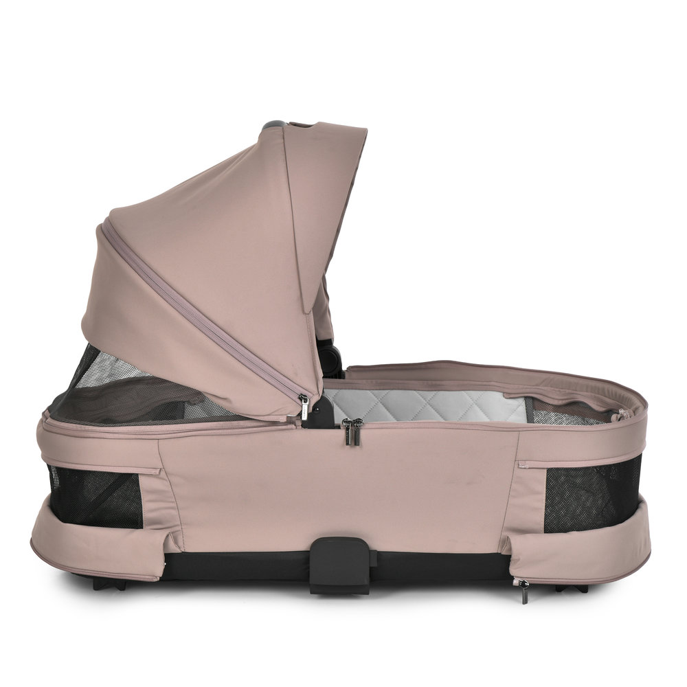 El Camino Chloe ME 1191-1 - дитячий візок 2в1, універсальна коляска • Nougat Beige El Camino Chloe ME 1191-1 - дитячий візок 2в1, універсальна коляска • Nougat Beige