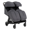 Carrello Link CRL-6533 - прогулянковий візок для двійні з автоматичним складанням • Cliff Grey