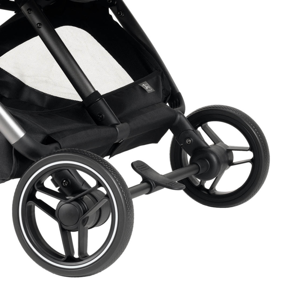 Carrello Link CRL-6533 - прогулянковий візок для двійні з автоматичним складанням • Cliff Grey