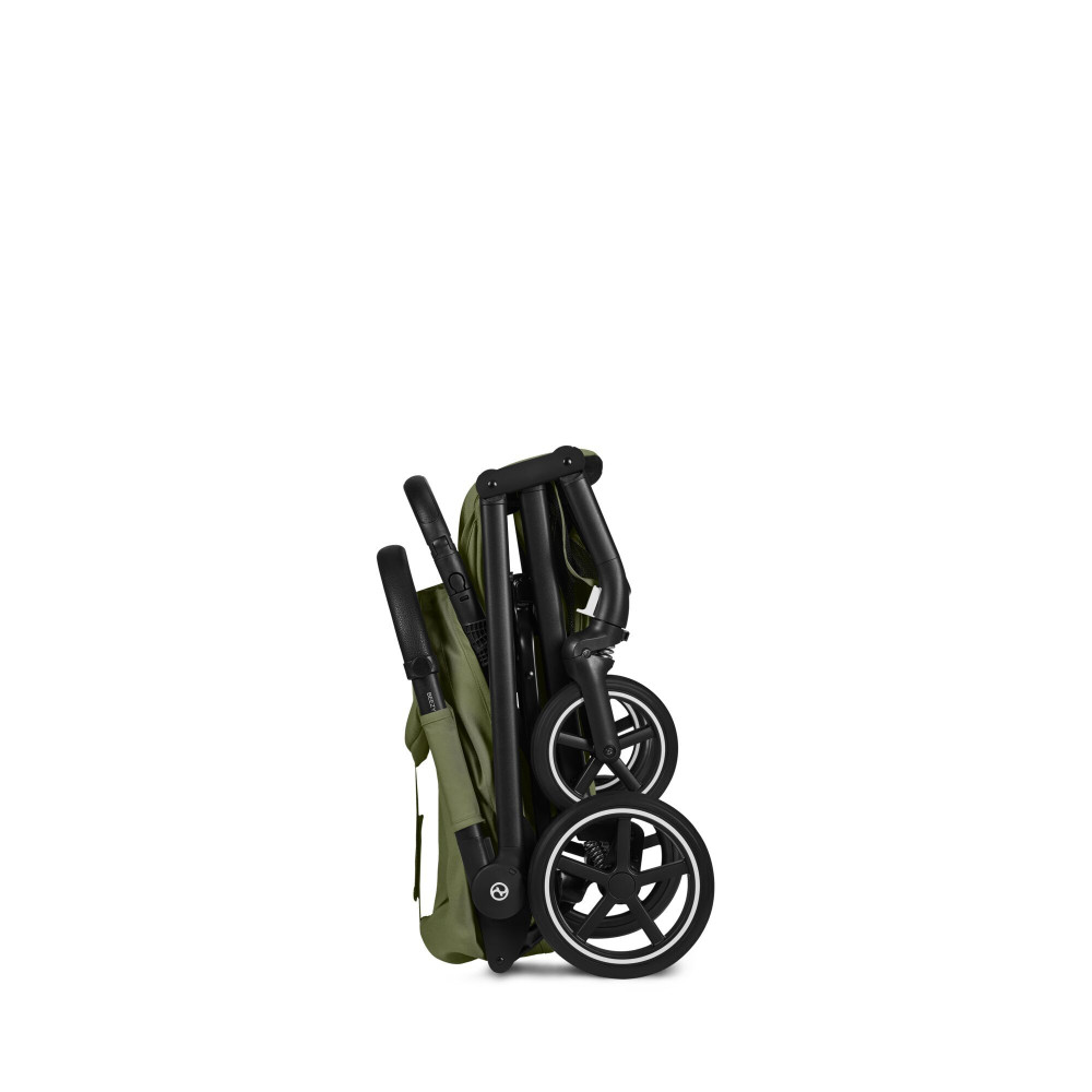 Cybex Beezy - прогулянкова коляска, компактний прогулянковий візок, з бампером • Moss Green Cybex Beezy - прогулянкова коляска, компактний прогулянковий візок, з бампером • Moss Green