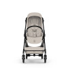 Cybex Melio Carbon - легкий прогулянковий візок з реверсивним сидінням • Dune Grey