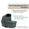 Chicco Bellagio 2 - коляска 2 в 1, из натуральных бамбуковых волокон, мягкая амортизация, телескопическая родительская ручка, легко складывается • Green (87183.33.01)