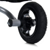 Turbo Trike MT 1007-8 - детский трехколесный велосипед с родительской ручкой, поворотное сиденье, пульт ДУ • Светло-серый