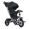Turbo Trike MT 1007-1 - дитячий триколісний велосипед з батьківською ручкою, поворотне сидіння, пульт ДК • Чорний Turbo Trike MT 1007-1 - дитячий триколісний велосипед з батьківською ручкою, поворотне сидіння, пульт ДК • Чорний