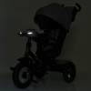 Turbo Trike MT 1007-9 - дитячий триколісний велосипед з батьківською ручкою, поворотне сидіння, пульт ДК • Темно-синій
