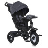Turbo Trike MT 1007-9 - дитячий триколісний велосипед з батьківською ручкою, поворотне сидіння, пульт ДК • Темно-синій