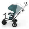 Kinderkraft Aston 2 Plus - дитячий триколісний велосипед із батьківською ручкою 6в1, поворотне сидіння • Green (KRASTO02GREPL00)