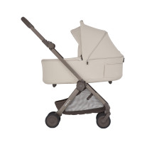 Anex Air-Q - легка дитяча коляска 2в1 для подорожей, люлька складається разом із рамою до розміру ручної поклажі • Vanille. Black Friday -18%
