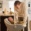 Kinderkraft Fini Up - стульчик для кормления, шезлонг, детский стульчик до 20 кг • Grey (KHFINIUPGRY0000)