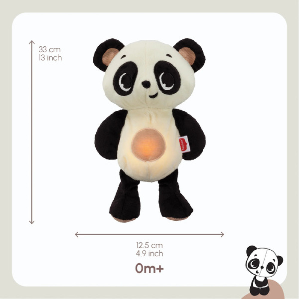 Tiny Love Black & White - мягкая интерактивная игрушка-ночник Панда, коллекция Black & White, с рождения • Черно-белая (1310106830)